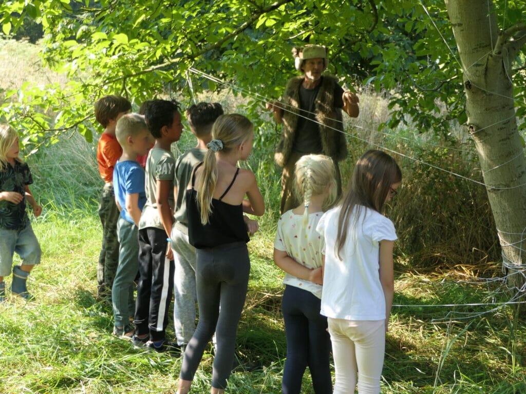 Op avontuur kinderfeestje springmuis